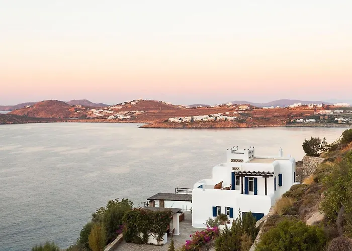 Excellent Mykonos Psarrou Lambda 5 Bedrooms Stunning Sea Views Psarrou Mykonos Town