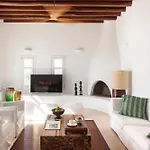 Excellent Mykonos Psarrou Lambda 5 Bedrooms Stunning Sea View Βίλα