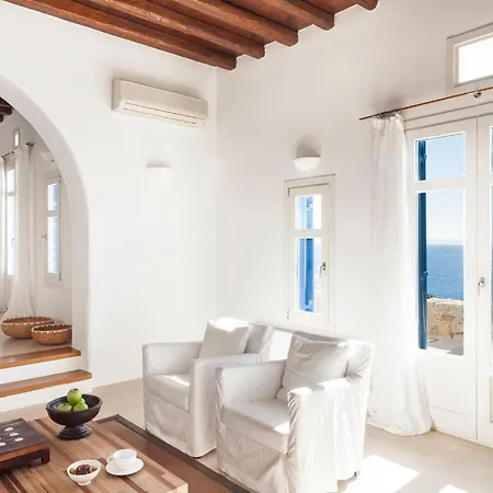 Villa Excellent Mykonos Psarrou Lambda 5 Bedrooms Stunning Sea View Mykonos Town