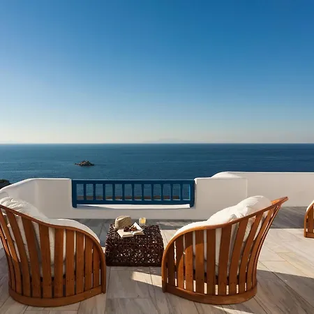 Villa Excellent Mykonos Psarrou Lambda 5 Bedrooms Stunning Sea View