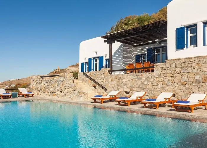 Excellent Mykonos Psarrou Lambda 5 Bedrooms Stunning Sea Views Psarrou