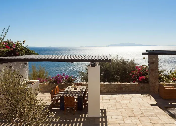 Excellent Mykonos Psarrou Lambda 5 Bedrooms Stunning Sea Views Psarrou * Mykonos Town