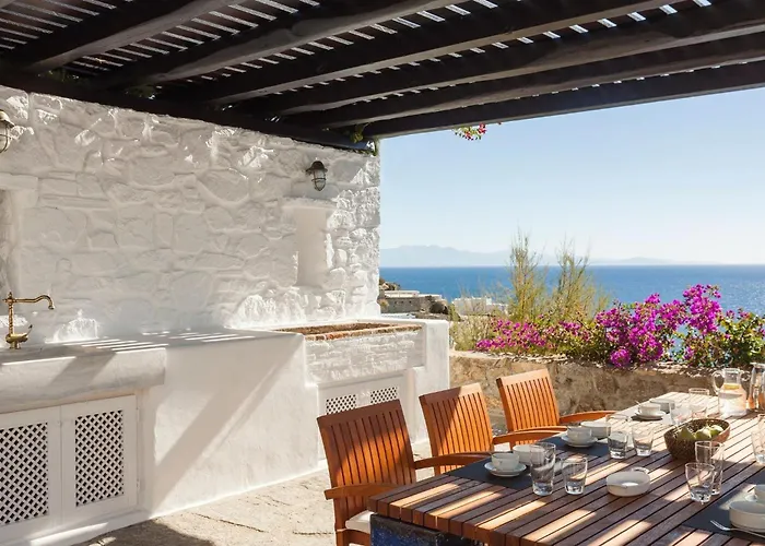 빌라 Excellent Mykonos Psarrou Lambda 5 Bedrooms Stunning Sea Views Psarrou *