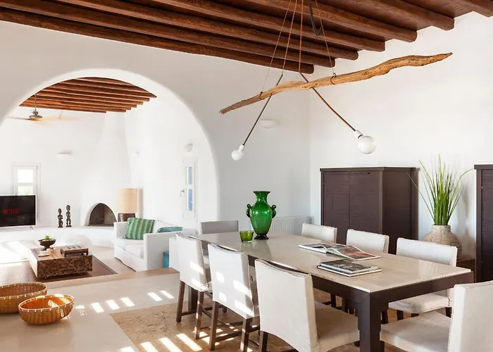 Excellent Mykonos Psarrou Lambda 5 Bedrooms Stunning Sea Views Psarrou *