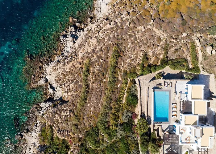 Excellent Mykonos Psarrou Lambda 5 Bedrooms Stunning Sea Views Psarrou 빌라